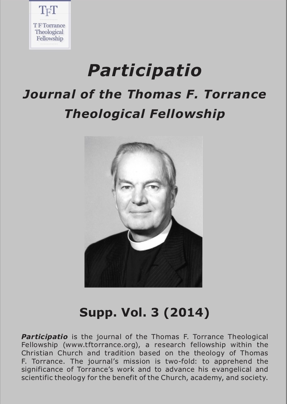 Participatio 2014, Supplement volume 3, cover page