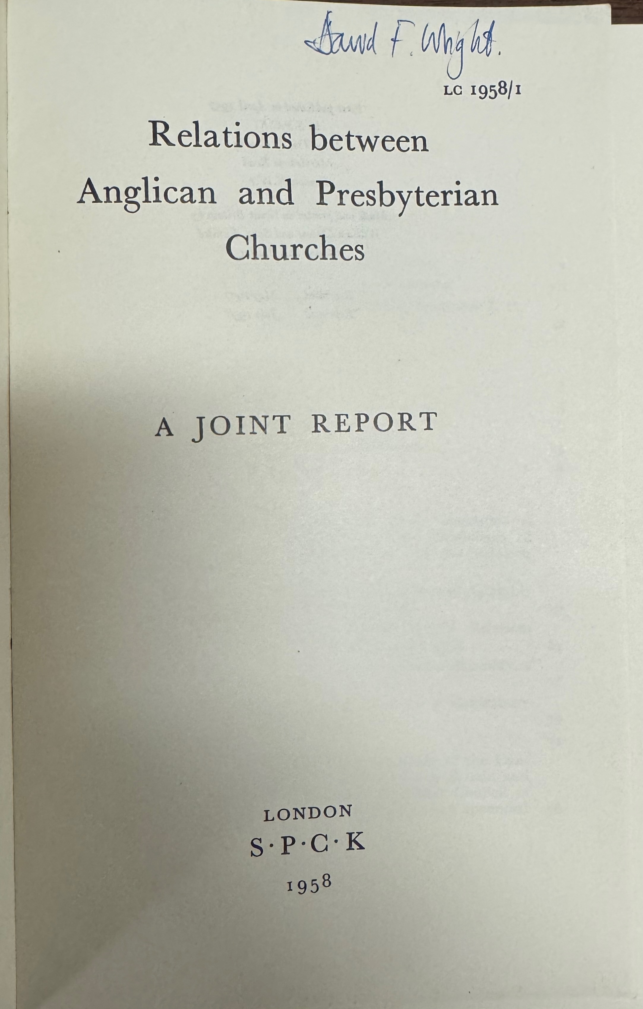 1958-TFT-6 title page