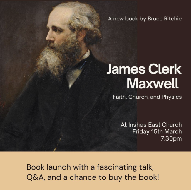 Ritchie on Maxwell book launch